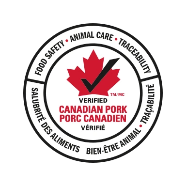 Made with Premium Verified Canadian Pork